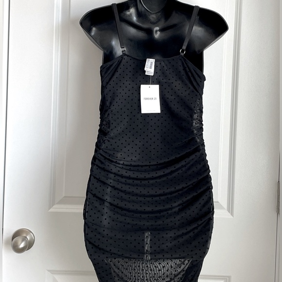 Mesh Slip Dress - Picture 5 of 6